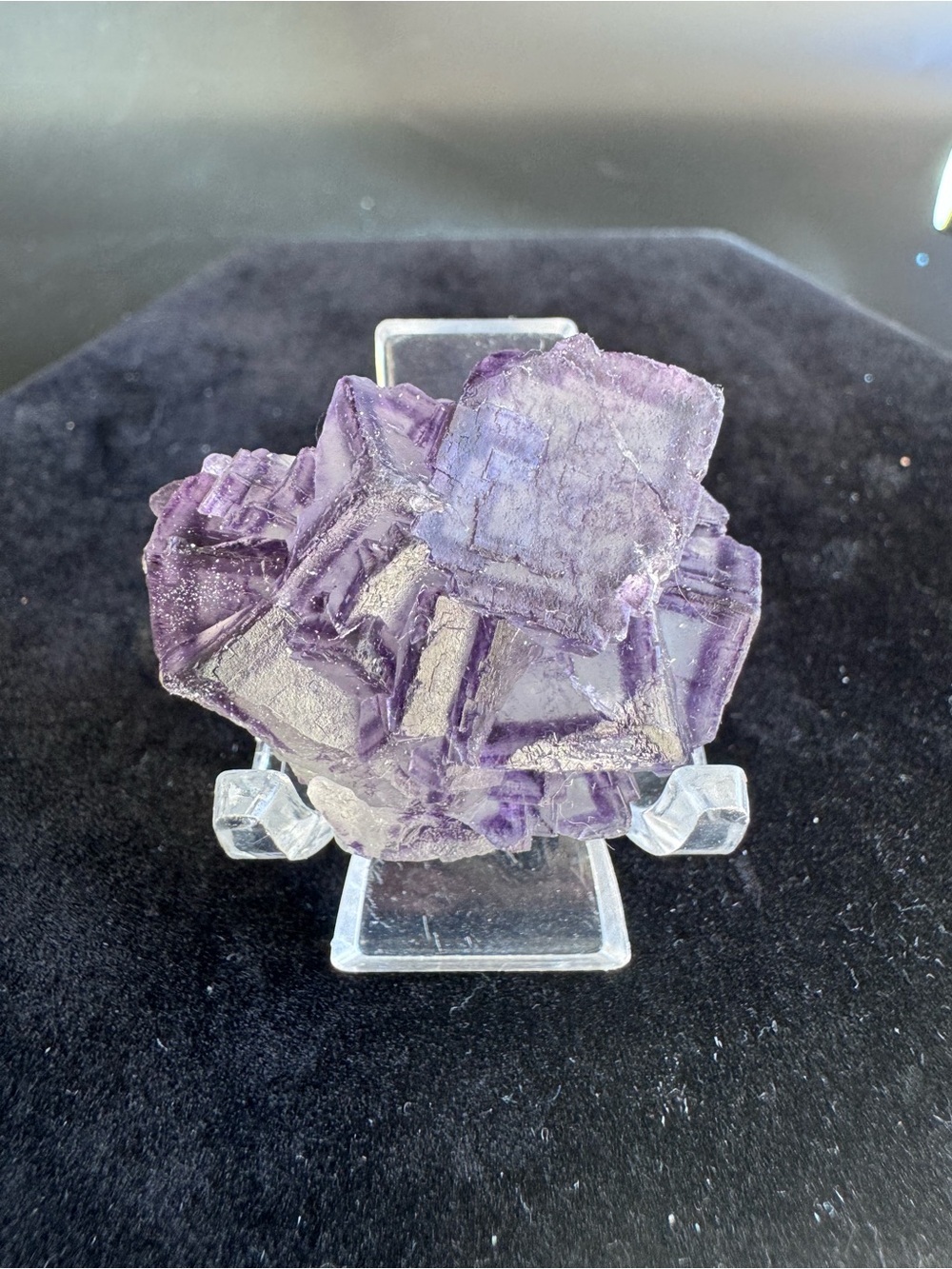 Flourite Purple Edge Huanggangliang Mine- Inner Mongolia - Picture 7 of 9